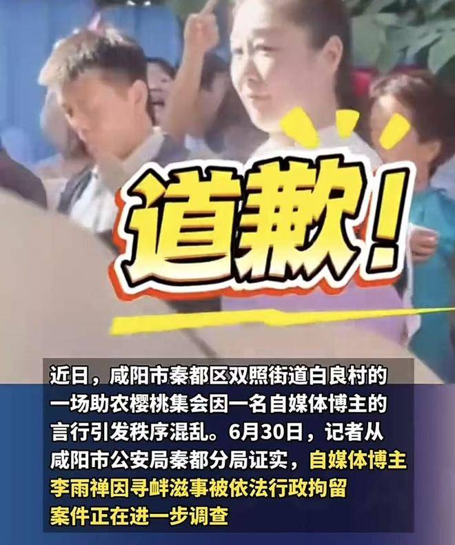 李雨禅刑拘后续:封号后果农含泪曝细节,民事追责
