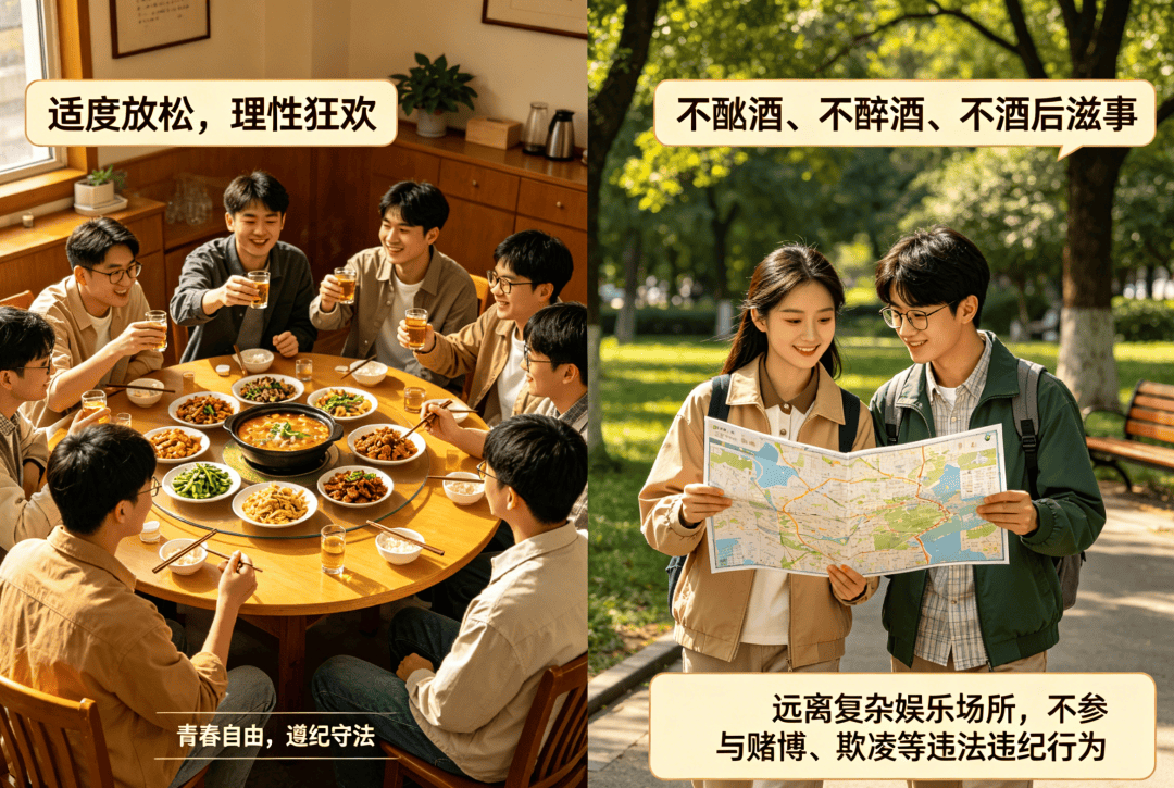 高考学子安全提醒:平安假期指南